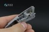 Quinta Studio QD72215 F-15D/F-15DJ Eagle 3D-Printed & coloured Interior on decal paper (Fine Molds) 1/72
